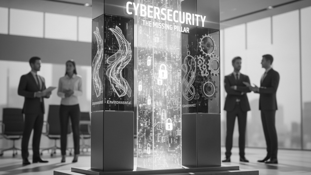 Il pilastro mancante della vostra strategia ESG. La sicurezza informatica.